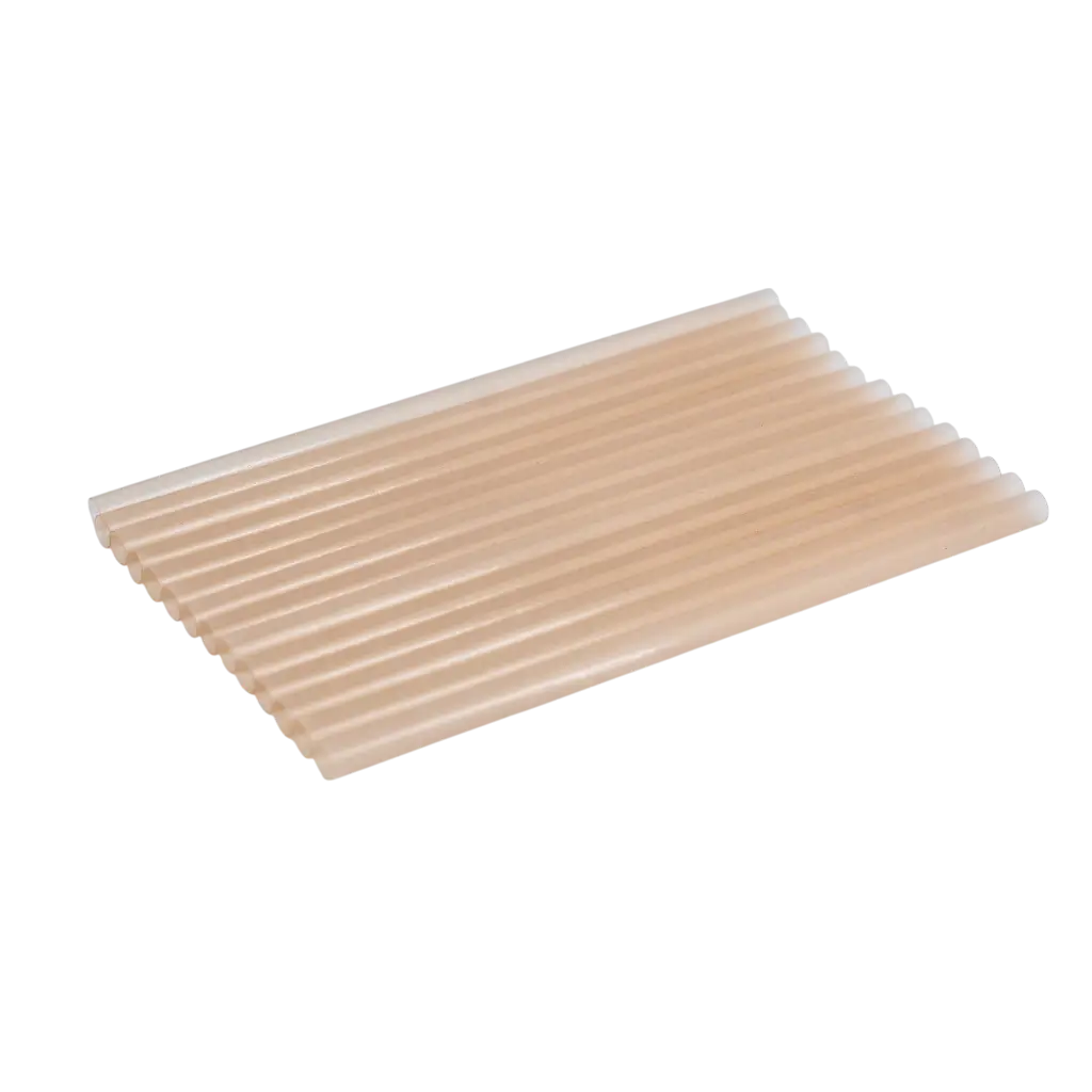 Biologisch abbaubarer Strohhalm aus Pflanzenfasern (250 Stück) - 6x150mm